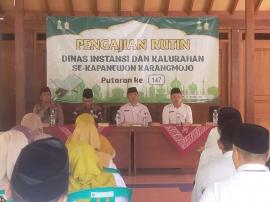 KALURAHAN BENDUNGAN KEMBALI MENJADI TUAN RUMAH PENGAJIAN RUTIN DINAS, INSTANSI DAN KALURAHAN